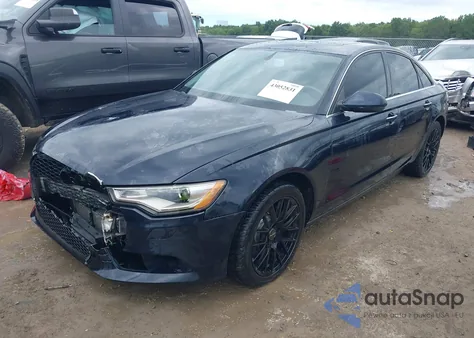 2013 Audi A6 2.0T Premium из США, поврежденный, VIN WAUGFAFC7DN081671